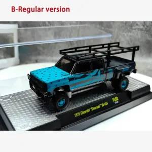 Vibrant Turquoise 1975 Silverado Diecast Model 15 Se8d2c55661d14921a91bd59777f36172y