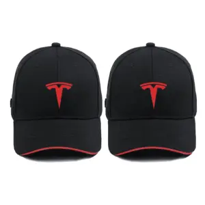Tesla Model Cap with Red Stripe 13 Se8e8fdecb47e4a03a24b7329b11f5673f