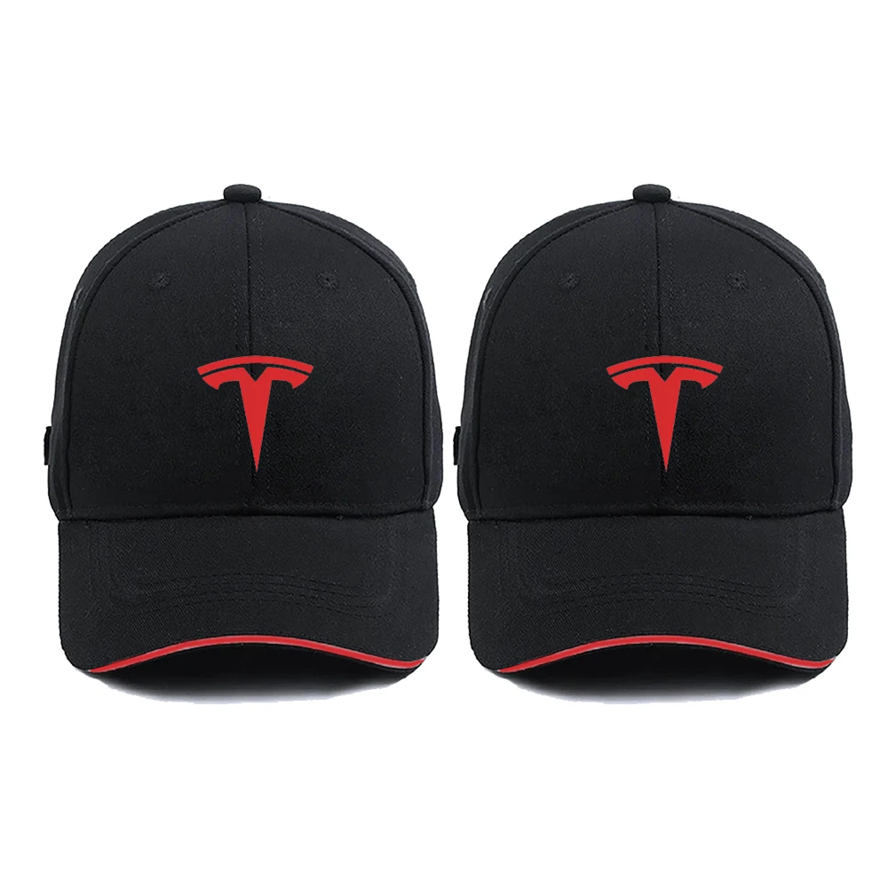 Tesla Model Cap with Red Stripe 7 Tesla Model Cap with Red Stripe - Image 7