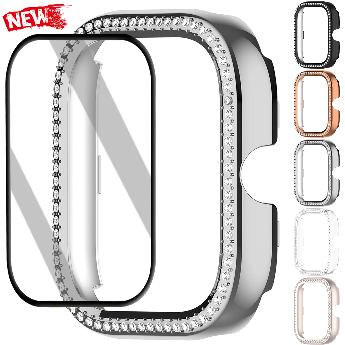 Diamond Protective Case for Redmi Watch 4/5 2 Diamond Protective Case for Redmi Watch 4/5 - Image 2