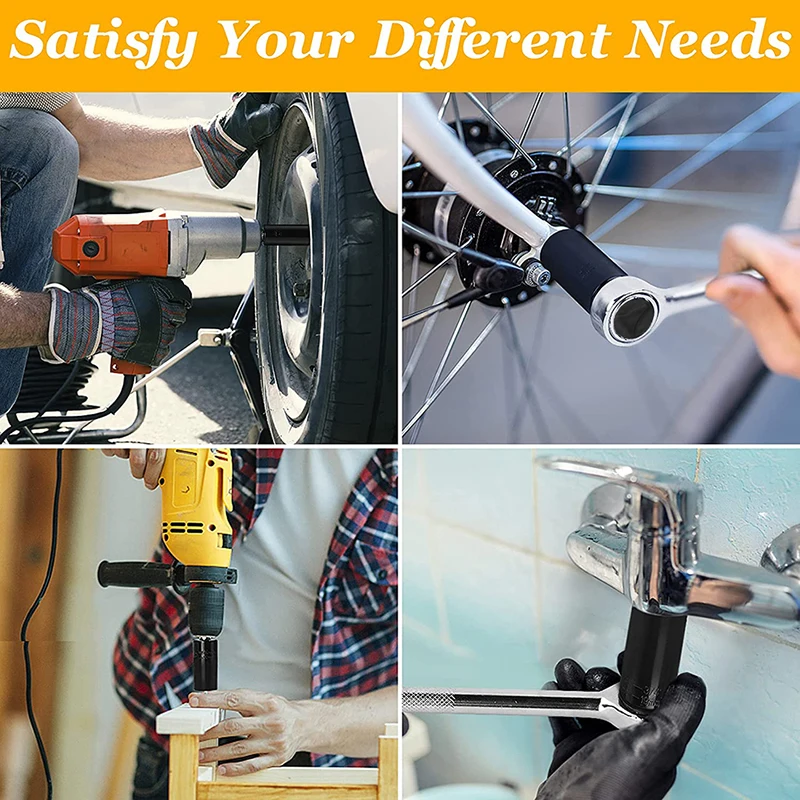 Universal Torque Wrench Head Set with Socket & Adapter 6 Universal Torque Wrench Head Set with Socket & Adapter - Image 6