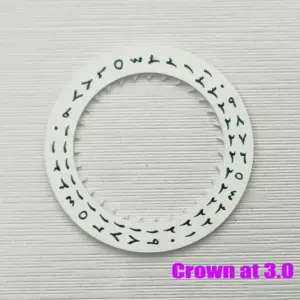 White Date and Week Wheel for NH35/36 Movements 18 Se90b92c1ebc04514986af67e35377c0bs