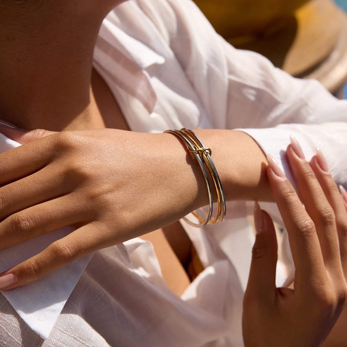 Stainless Steel Multi-Layer Jewelry Bracelet 3 Stainless Steel Multi-Layer Jewelry Bracelet - Image 3