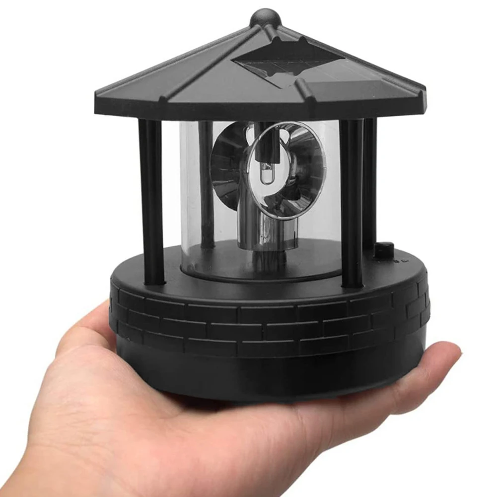 Solar Rotating Lighthouse LED Landscape Lamp 5 Solar Rotating Lighthouse LED Landscape Lamp - Image 5