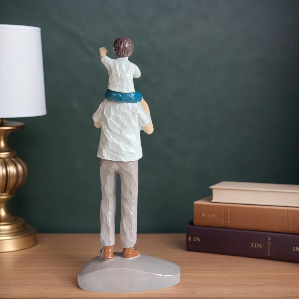 Family Bond Resin Sculpture 15cm 2 Family Bond Resin Sculpture 15cm - Image 2