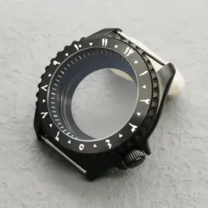 42mm Matte Black Watch Case for SK007 17 Se948044f278b4ba6bfb34d4cc54f2ef9D