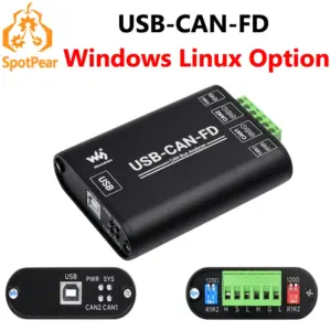 Industrial USB to CAN FD Adapter with Dual Isolated Interfaces