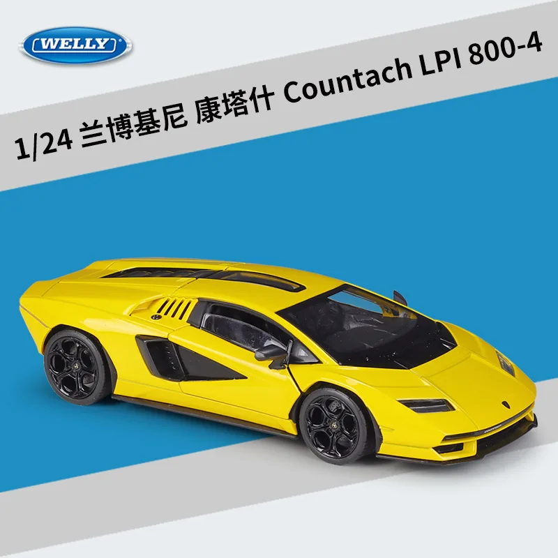 Welly Lamborghini Countach LPI 800-4 1:24 Model 8 Welly Lamborghini Countach LPI 800-4 1:24 Model - Image 8