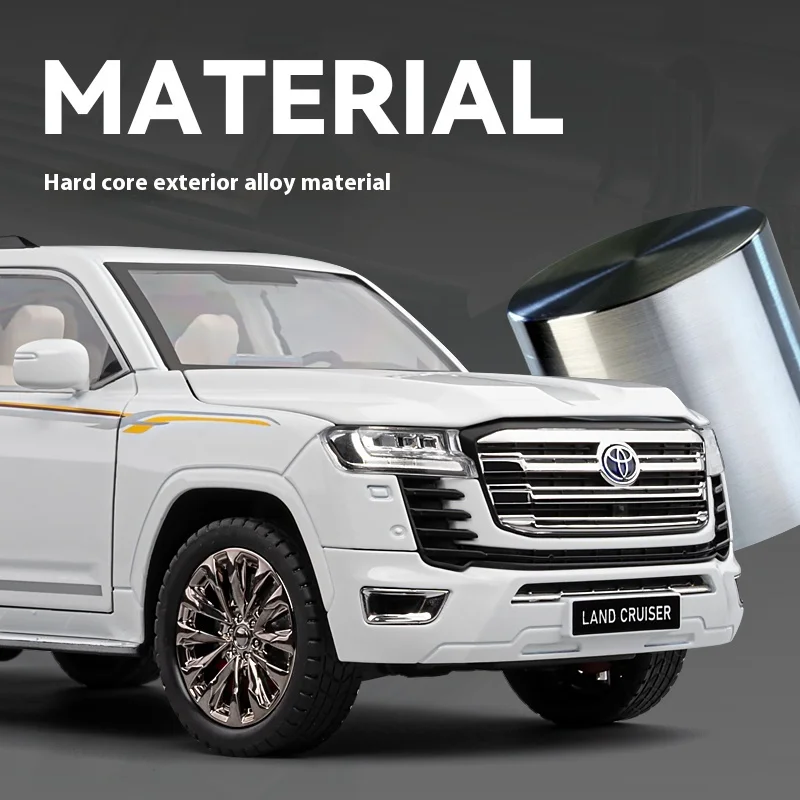 1:18 Scale Diecast Toyota Land Cruiser LC300 Model 3 1:18 Scale Diecast Toyota Land Cruiser LC300 Model - Image 3