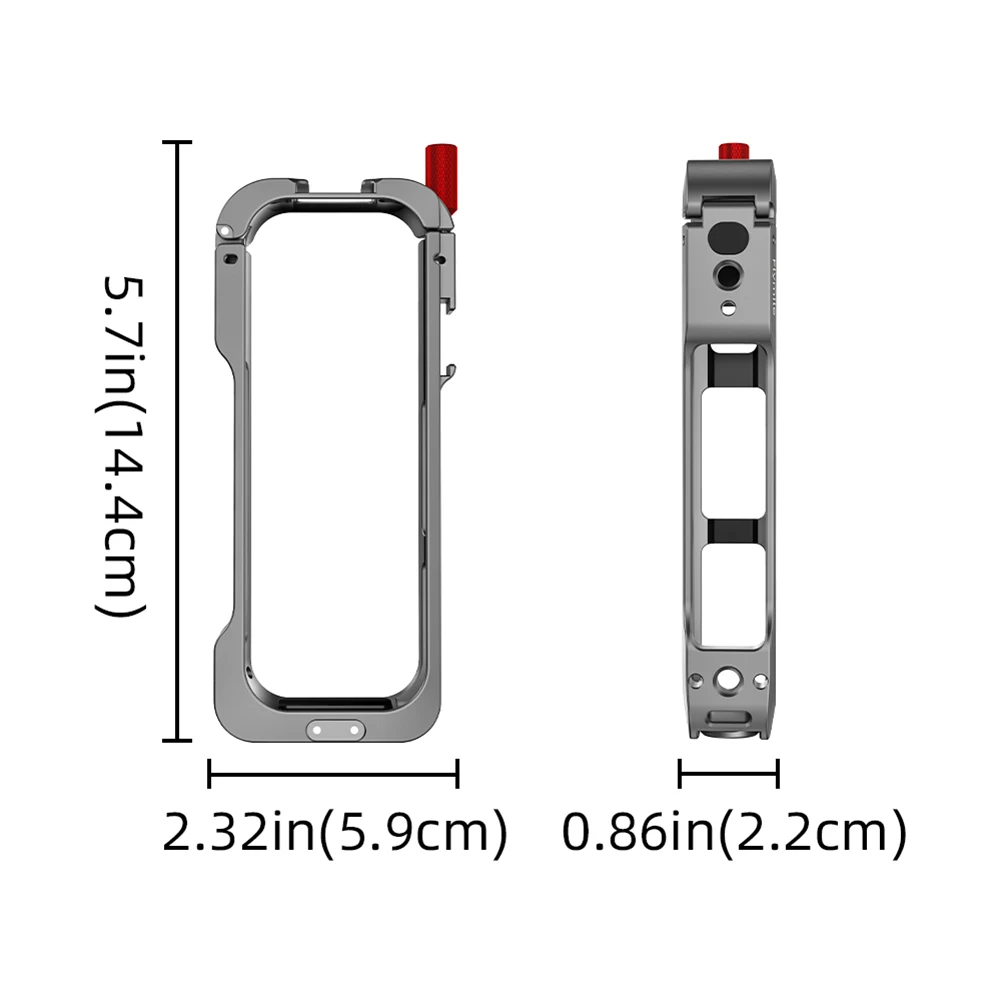 Insta360 X5 Protective Aluminum Frame 6 Insta360 X5 Protective Aluminum Frame - Image 6