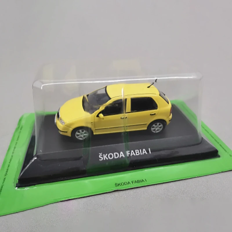 Vibrant Yellow 1/43 Skoda Fabia I Model Car 5 Vibrant Yellow 1/43 Skoda Fabia I Model Car - Image 5