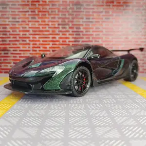 Black McLaren P1 1:24 Diecast Model 14 Se9c0cee90f61409dae273aa65baa87721