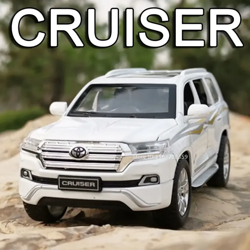 Discover the Realism of the 1:32 Scale Cruiser Car Model with Lights 1 Se9d96992df074ffcbb32c167436c196cV