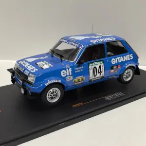 Vintage 1:18 Renault 5 Alpine #4 Diecast Model
