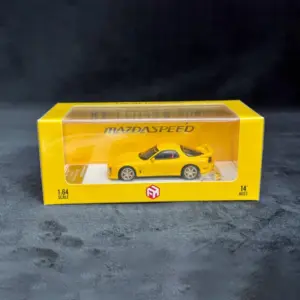 Vibrant Yellow Mazda RX7 FD3S Model 1/64 Scale 11 Sea030948da46440b8e59e1f2582dba94q