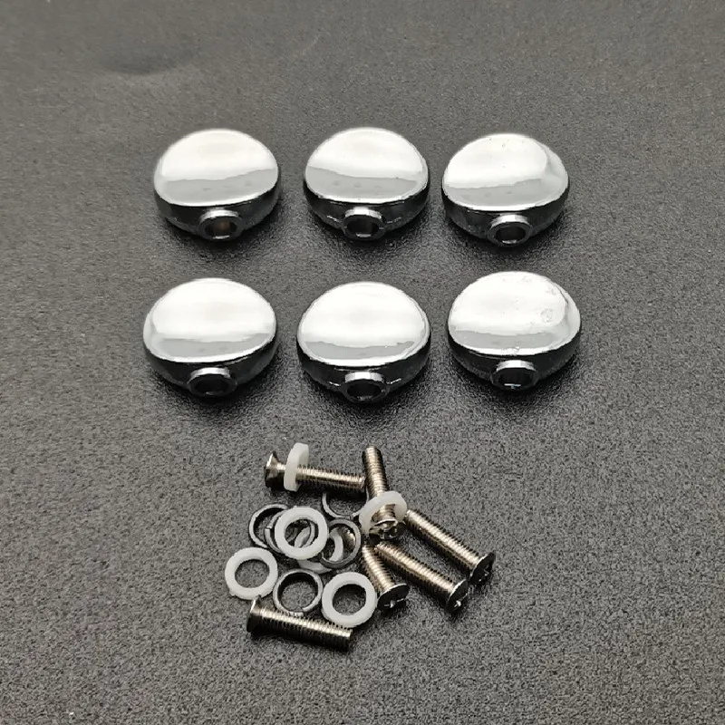 Stylish Metal Guitar Tuning Peg Set (Black, Gold, Chrome) 8 Stylish Metal Guitar Tuning Peg Set (Black, Gold, Chrome) - Image 8