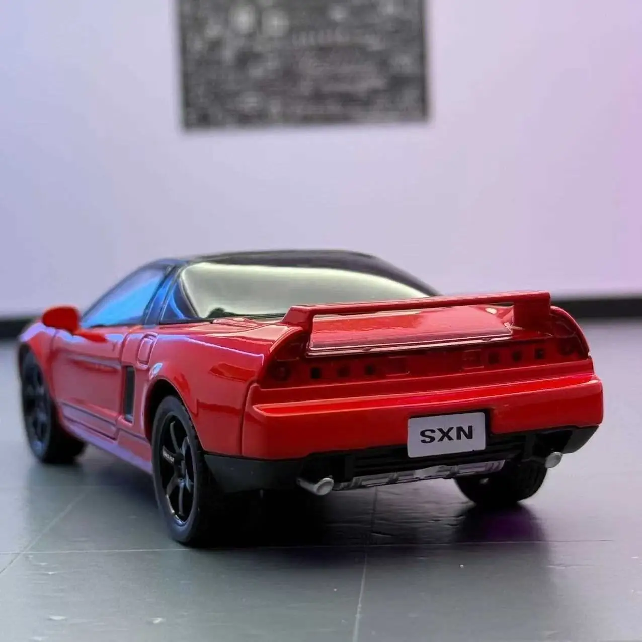 1:32 Honda Acura NSX Diecast Model with Sound and Lights 3 1:32 Honda Acura NSX Diecast Model with Sound and Lights - Image 3
