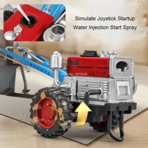 Blue 1:24 Scale Farm Tractor Model 10 Sea4f8c589b3d4b4f8d83b80a6403b52fk