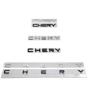 CHERY Badge Set - 3 Sizes, Chrome/Black 9 Sea5894a0a5974765b9c22640312b424dj