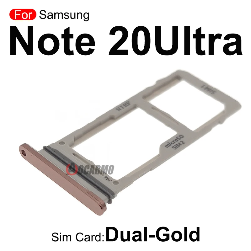 Galaxy Note 20 Ultra SIM Tray Replacement in Black 8 Galaxy Note 20 Ultra SIM Tray Replacement in Black - Image 8