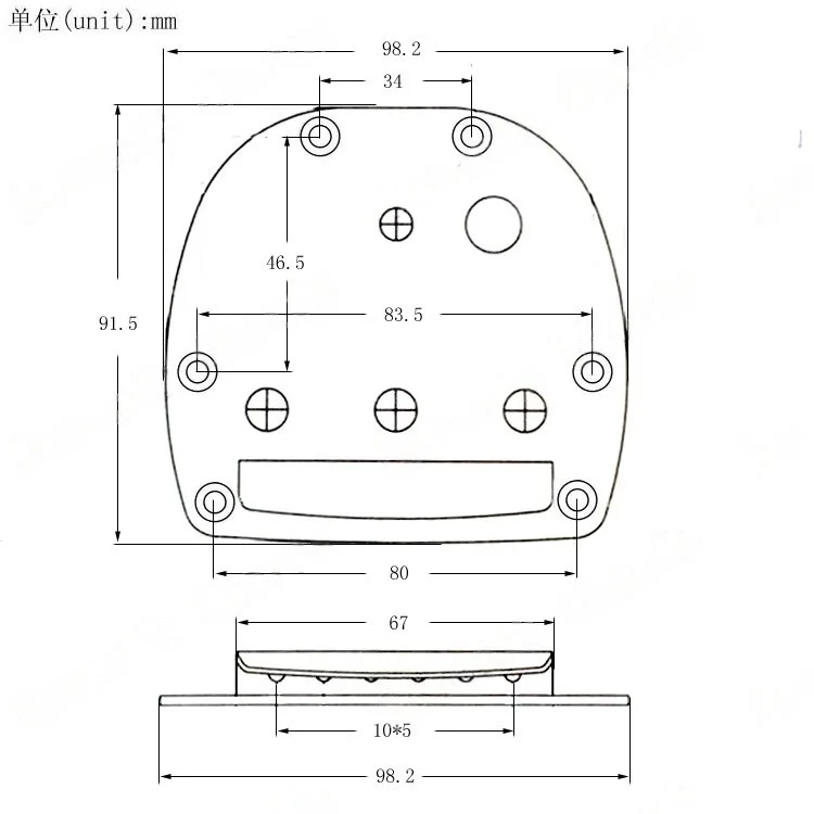 Silver Electric Guitar Tremolo System 5 Silver Electric Guitar Tremolo System - Image 5