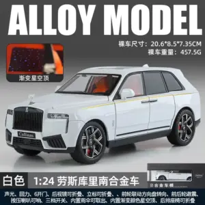Black Rolls-Royce Cullinan Diecast Model Car 1:24 19 Sea817b8db9bc4365af60c9943605c8cdb
