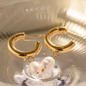 Stainless Steel Pearl Drop Earrings for Women 10 Sea81cbd7ee3740598a7e80e49625fd01X