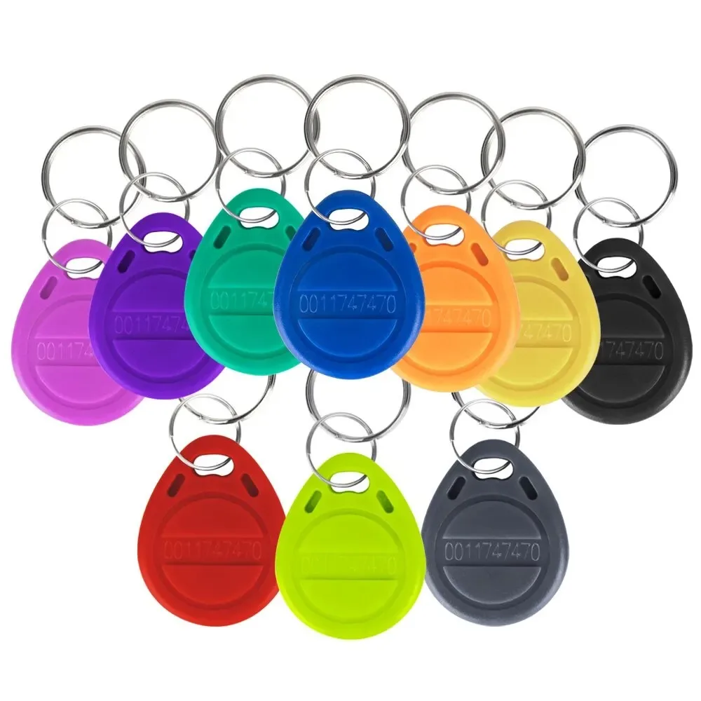 Vibrant 125 kHz RFID Keyfobs Set 2 Vibrant 125 kHz RFID Keyfobs Set - Image 2