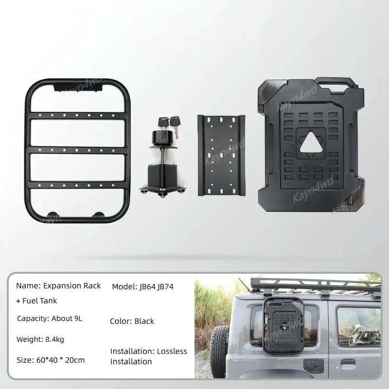 Suzuki Jimny Off-Road Expansion Rack 2019-2024 6 Suzuki Jimny Off-Road Expansion Rack 2019-2024 - Image 6