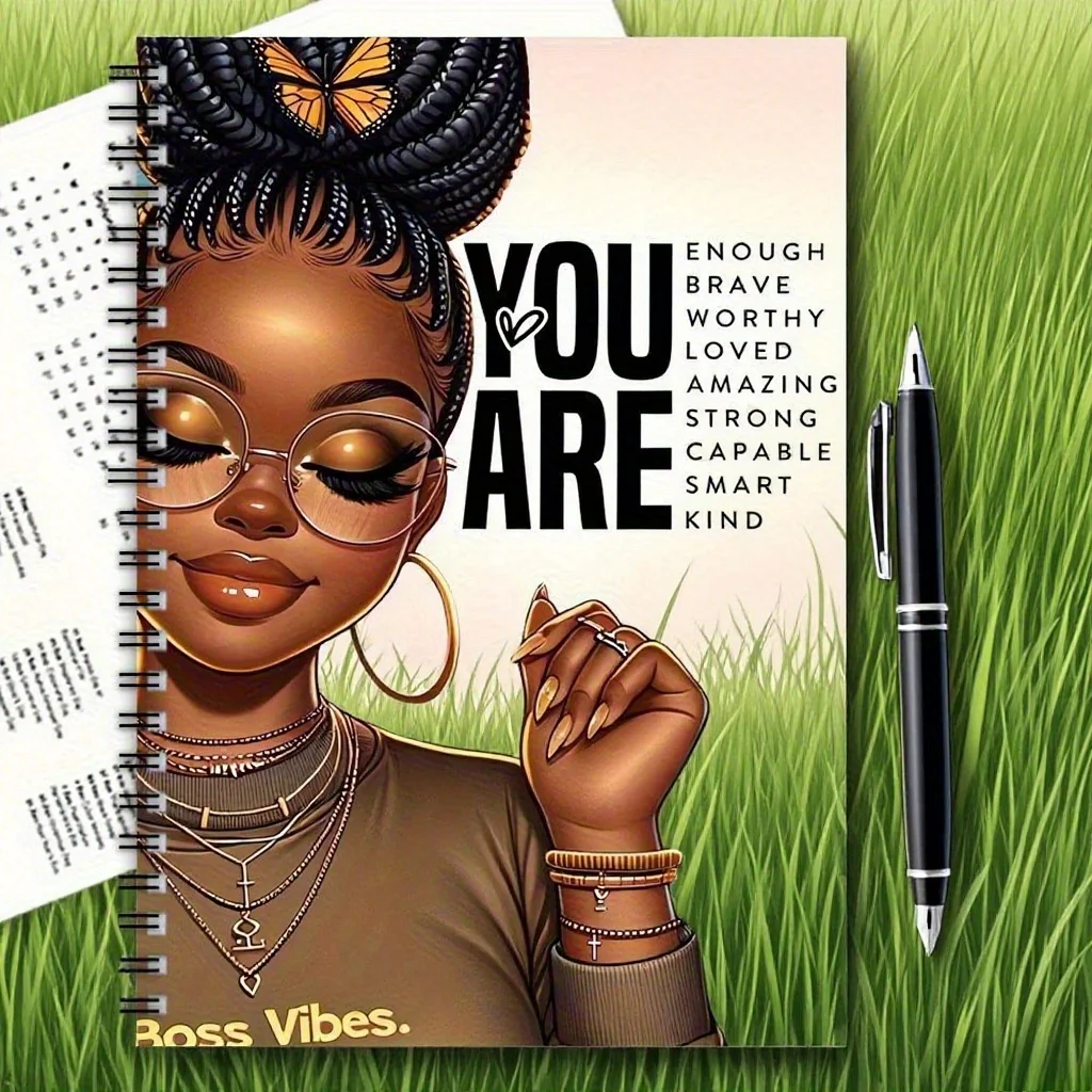 Empowering African American Woman Notebook 5 Empowering African American Woman Notebook - Image 5