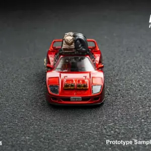 Limited Edition Transparent Red Ferrari F40 Diecast Model 6 Sea98a6962c83428da2929f7116e1cafep