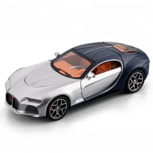 Silver 1:32 Diecast Sports Car Model 16 Seaa29261d977489fa303c89469190dceG