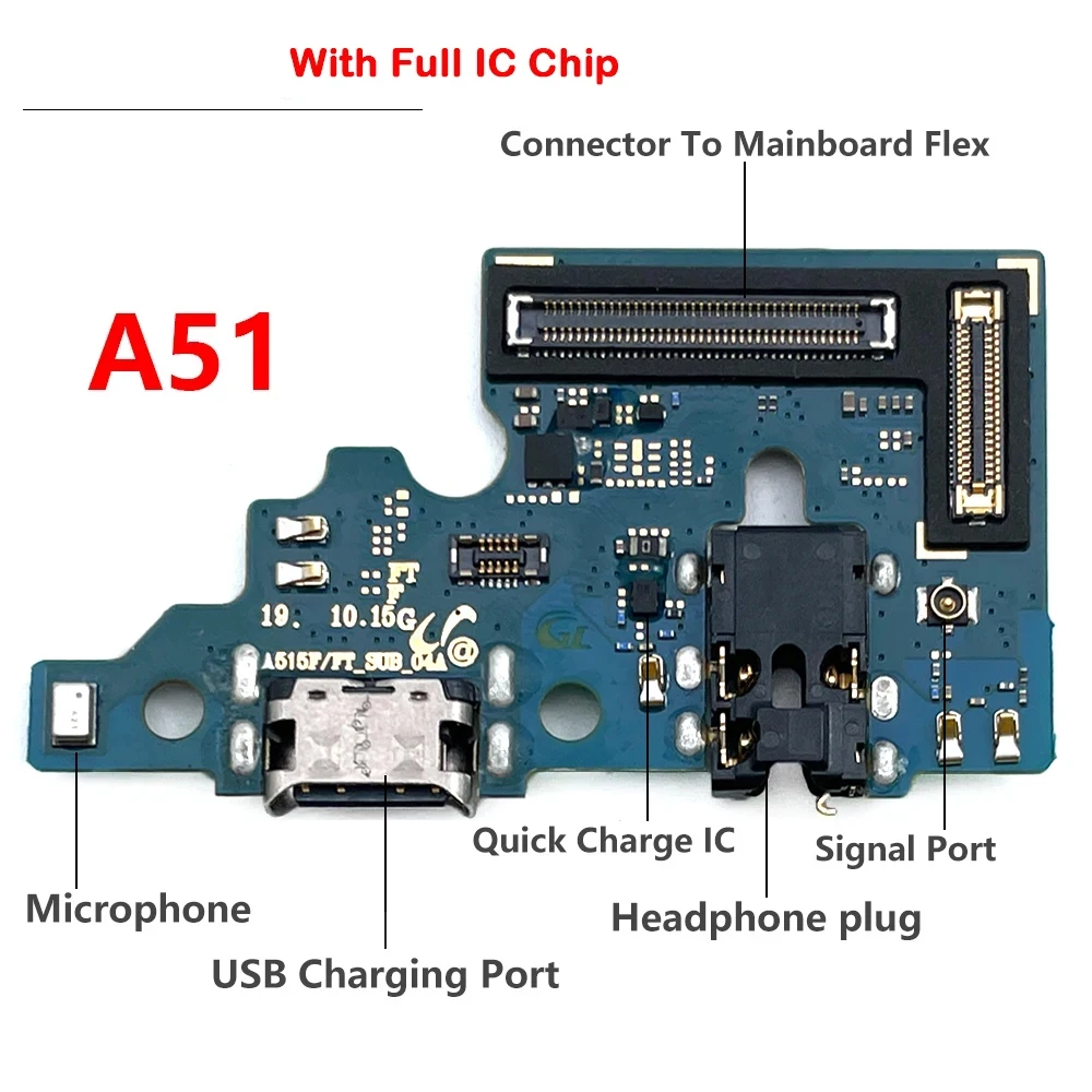 Samsung Galaxy A51 & A71 Replacement Flex Cable 2 Samsung Galaxy A51 & A71 Replacement Flex Cable - Image 2