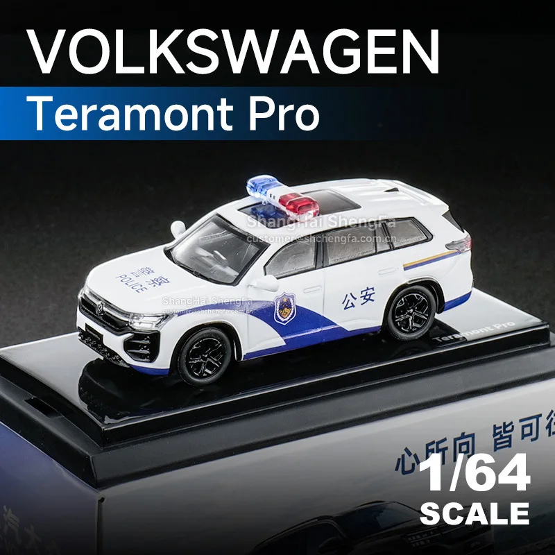 Volkswagen Teramont Pro 1:64 Diecast Model in Black 3 Volkswagen Teramont Pro 1:64 Diecast Model in Black - Image 3