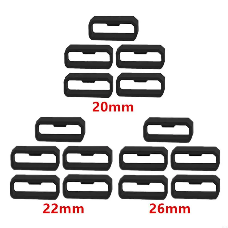 Silicone Watch Strap Rings for Garmin Fenix Series 1 Silicone Watch Strap Rings for Garmin Fenix Series