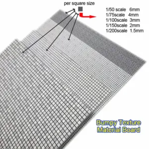 Miniature Gray Brick Wall Model for Dioramas 11 Seab77b1015894ddbbf582c0e7604acddn