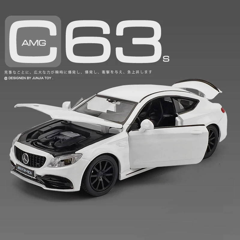 Mercedes-Benz C63 S AMG 1:32 Diecast Model 8 Mercedes-Benz C63 S AMG 1:32 Diecast Model - Image 8