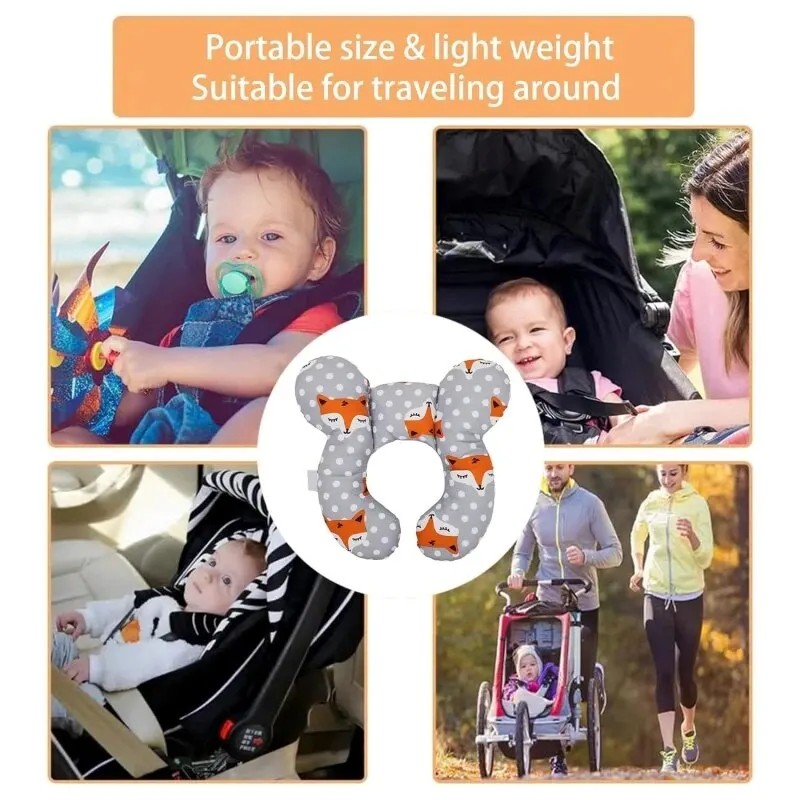 Baby Travel Pillow with Head Support 5 Baby Travel Pillow with Head Support - Image 5