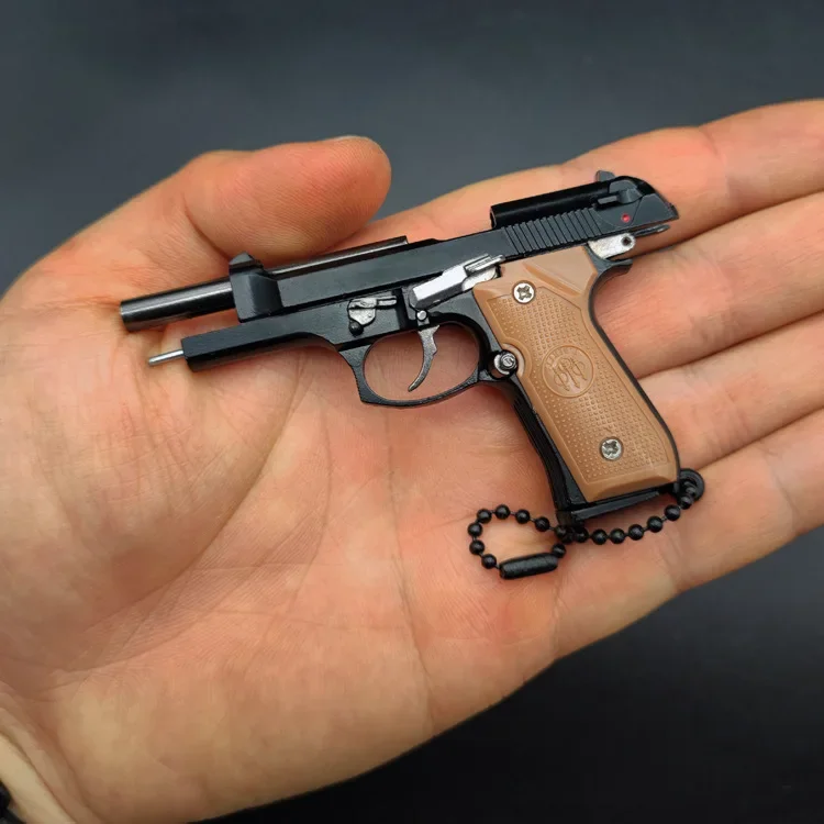 1:3 Scale Alloy Pistol Keychain 5 1:3 Scale Alloy Pistol Keychain - Image 5
