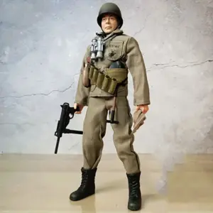 WWII US Soldier 1/6 Scale Action Figure 19 Seb1cabcd21c44a258e966fe53ad834aaI