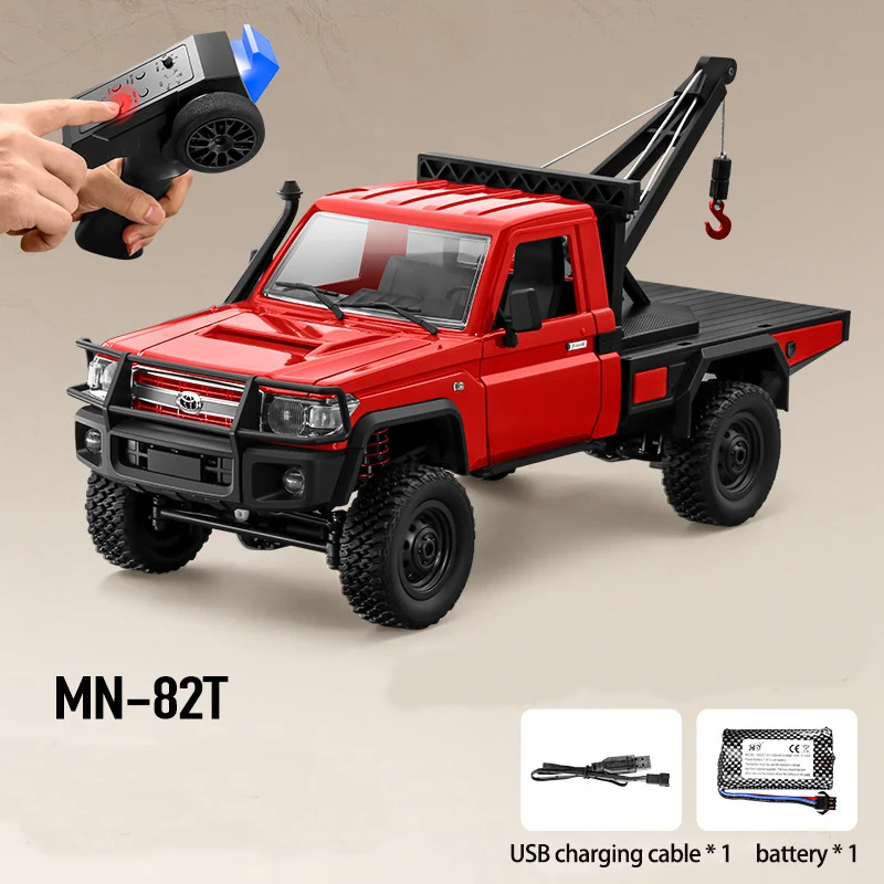 1:12 Scale RC Tow Truck with 4WD 6 1:12 Scale RC Tow Truck with 4WD - Image 6