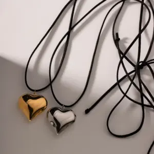 Stainless Steel Heart Necklace JDN2309001 12 Seb38090f87ce4188b1ba8d3b515a2c12i