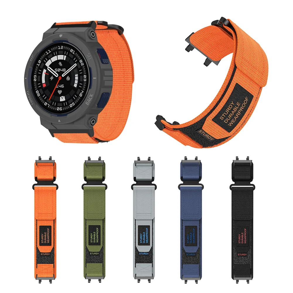 Vibrant Nylon Strap for Huami Amazfit Active Edge 2 Vibrant Nylon Strap for Huami Amazfit Active Edge - Image 2