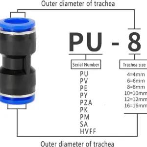 Y-Shaped Pneumatic Quick Release Fitting for Air System 11 Seb58a7a3fd1b45aca050eed84bb514f7H