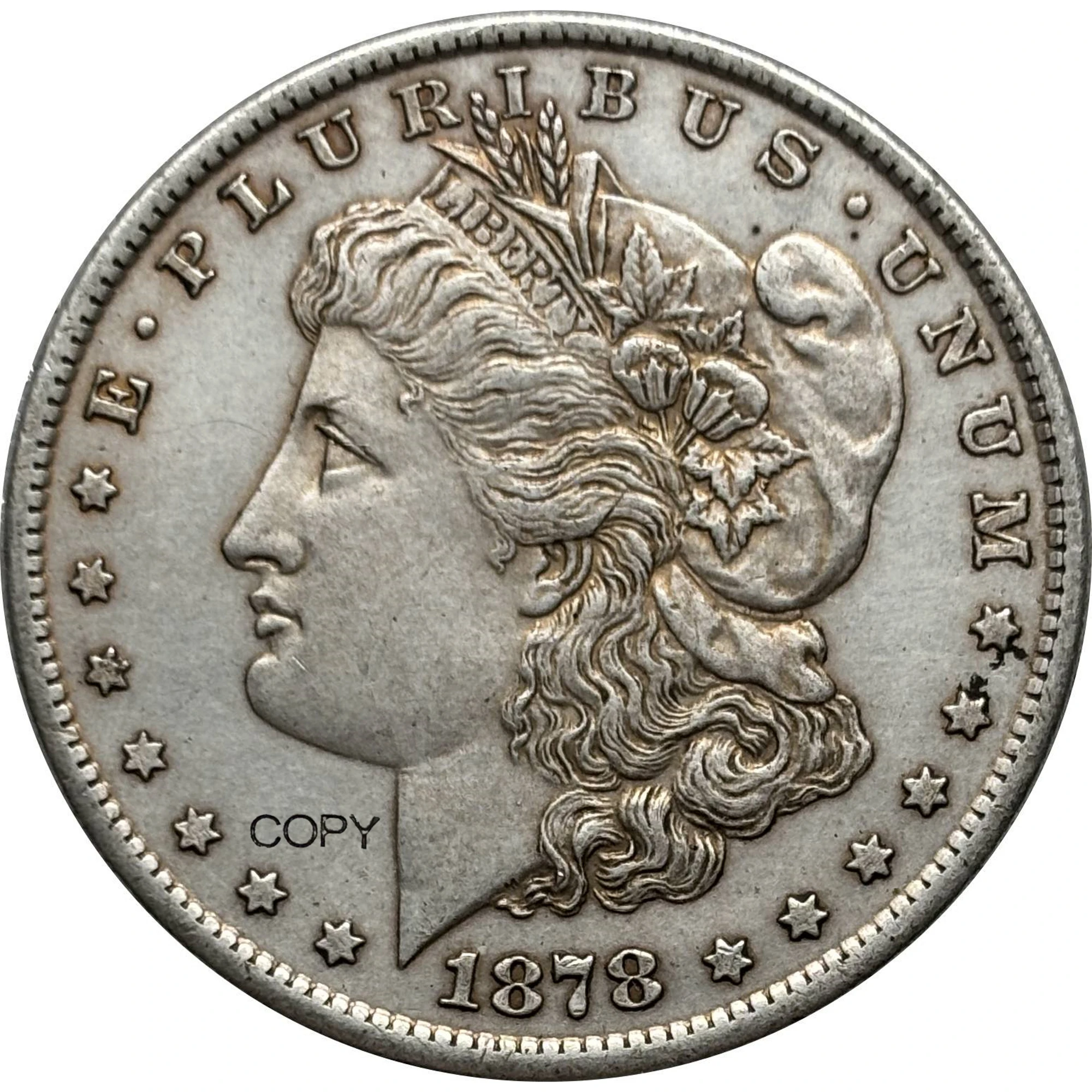 Replica US 1878 CC Morgan Silver Coin 5 Replica US 1878 CC Morgan Silver Coin - Image 5