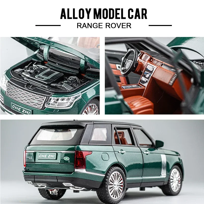 Land Rover Range Rover 1:24 Diecast Model in Colors 3 Land Rover Range Rover 1:24 Diecast Model in Colors - Image 3