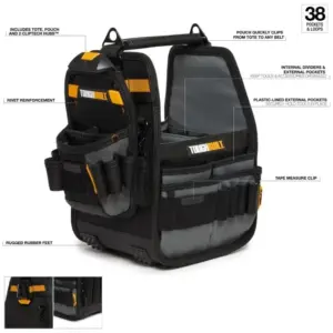 Rugged 8-inch Tool Tote and Pouch Set 8 Seb942bf8a4a84230afbefd236cc51761N