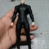 1/12 Scale Matte Black Action Figure Jumpsuit