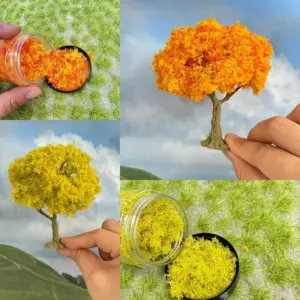 Vibrant Miniature Tree Powder Kit for Dioramas 14 Sebb1b907561d45f7b2192733595ca410P