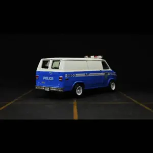 NYPD GMC Vandura Diecast Model 1:64 Scale 7 Sebb450569c9f4ebe9b9c60b469133180t